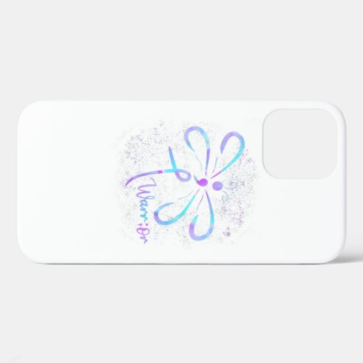 Dragonfly Semicolon Suizidprävention Bewusstsein O Case-Mate iPhone Hülle (Rückseite (Horizontal))