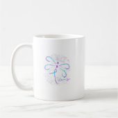 Dragonfly Semicolon Suizidprävention Bewusstsein O Kaffeetasse (Links)