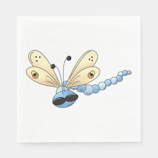 Dragonfly Serviette (Vorderseite)