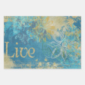 Dragonfly-Set Geschenkpapier Set (Vorderseite 3)