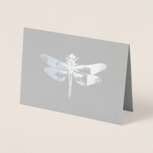 Dragonfly Shimmer Folienkarte