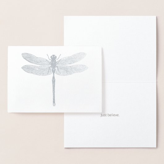Dragonfly Simple Folienkarte (Anzeige)