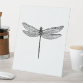 Dragonfly Sketch Sockelschild (In Situ)