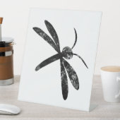 Dragonfly Sockelschild (In Situ)