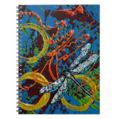 Dragonfly Spiral-Foto-Notebook Notizblock (Vorderseite)