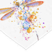 Dragonfly-Spritzer Kurzer Tischläufer (Ecke)