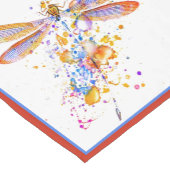 Dragonfly Spritzer kurzer Tischläufer (Ecke)