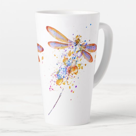 Dragonfly-Spritzer Milchtasse (Rechte Ecke)