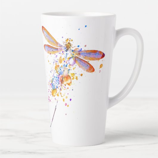 Dragonfly-Spritzer Milchtasse (Rechts)