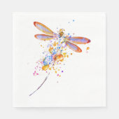 Dragonfly-Spritzer Serviette (Vorderseite)