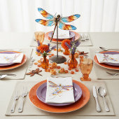 Dragonfly-Spritzer Serviette