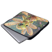 Dragonfly – Star Nectar of the Silent Night.6 Laptopschutzhülle (Vorne Knopf)