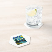 Dragonfly Starry Night (3) Untersetzer (Vor Ort)