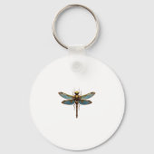 Dragonfly Steam Punk Insect Art Engineer Steampunk Schlüsselanhänger (Vorderseite)
