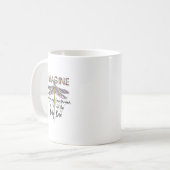 Dragonfly Stell dir vor, du sagst Dragonfly Lover  Kaffeetasse (Vorderseite Links)