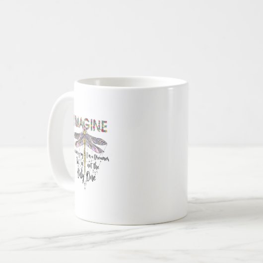 Dragonfly Stell dir vor, du sagst Dragonfly Lover  Kaffeetasse (Vorderseite Links)
