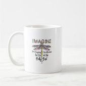Dragonfly Stell dir vor, du sagst Dragonfly Lover  Kaffeetasse (Links)