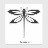 Dragonfly-Sticker Aufkleber (Blatt)
