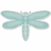 Dragonfly-Sticker Aufkleber (Vorderseite)