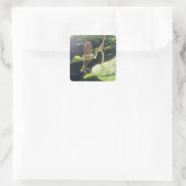 Dragonfly-Sticker Quadratischer Aufkleber (Tasche)