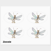 Dragonfly Stickers (Blatt)