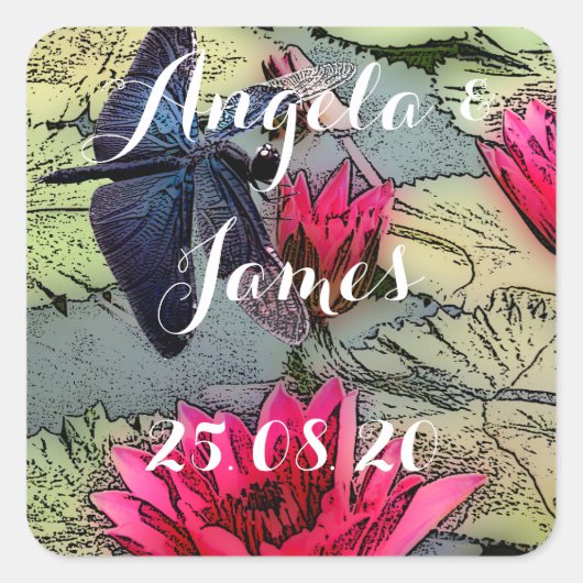 Dragonfly Stickers (Vorderseite)