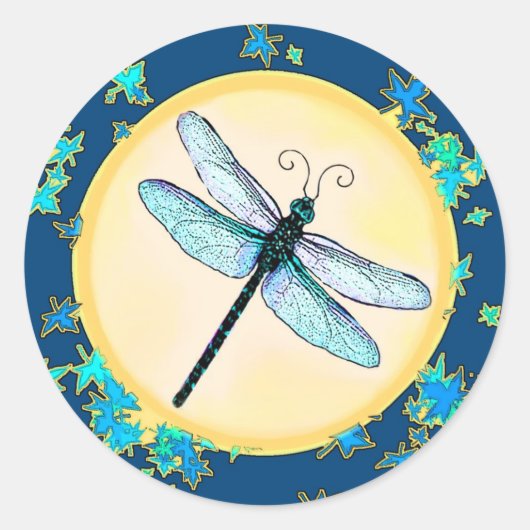 Dragonfly Stickers (Vorderseite)