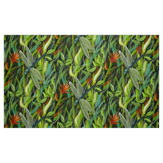 Dragonfly Stoff (Fat Quarter (45,7 x 55,9 cm))