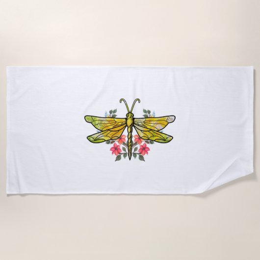 Dragonfly Strandtuch (Vorderseite)