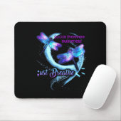 Dragonfly Suicide Awareness Warrior Sem Mousepad (Mit Mouse)