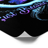 Dragonfly Suicide Awareness Warrior Sem Poster (Ecke)