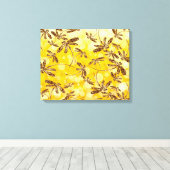 Dragonfly Summer Leinwanddruck (Insitu (Holzboden))