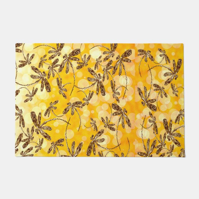 Dragonfly Sunshine Fußmatte (Vorderseite)