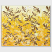 Dragonfly Sunshine Geschenkpapier (Flach)