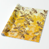 Dragonfly Sunshine Geschenkpapier (Ungerollt)