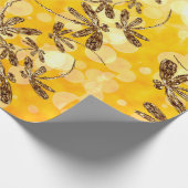 Dragonfly Sunshine Geschenkpapier (Ecke)