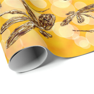 Dragonfly Sunshine Geschenkpapier