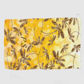 Dragonfly Sunshine Golf Handtuch (Horizontal)