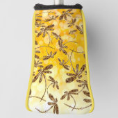Dragonfly Sunshine Golf Headcover (Rotieren 90)