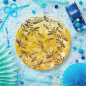Dragonfly Sunshine Pappteller (Party)