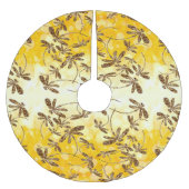 Dragonfly Sunshine Polyester Weihnachtsbaumdecke (Vorderseite)