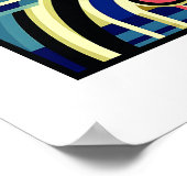 Dragonfly-Tanz: Ein Art-Déco-Flug Poster (Ecke)