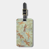 Dragonfly-Tanz Gepäckanhänger (Vorderseite vertikal)