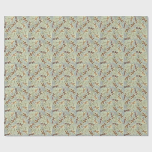 Dragonfly-Tanz Geschenkpapier (Flach)