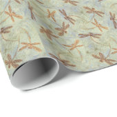 Dragonfly-Tanz Geschenkpapier (Rolleneckpunkt)