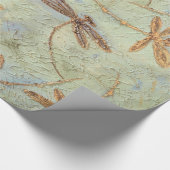Dragonfly-Tanz Geschenkpapier (Ecke)