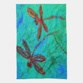 Dragonfly-Tanz Handtuch (Vertikal)