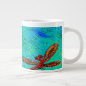 Dragonfly-Tanz Jumbo-Tasse (Rechts)