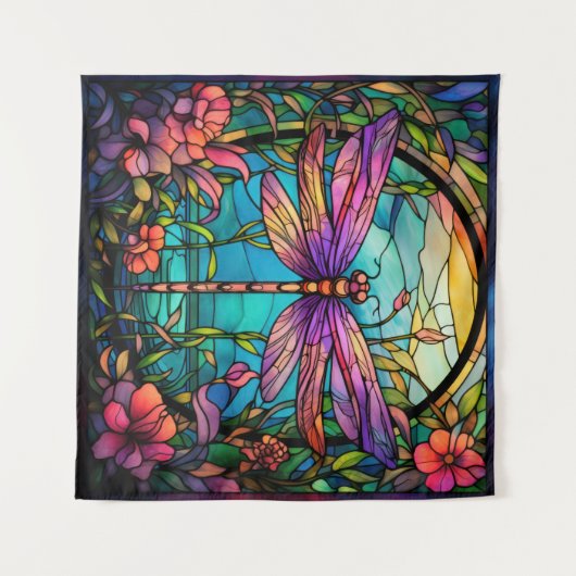 Dragonfly Tapestry Wandteppich (Vorderseite (Horizontal))