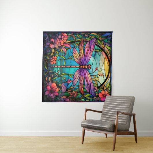 Dragonfly Tapestry Wandteppich (Beispiel (Horizontal))